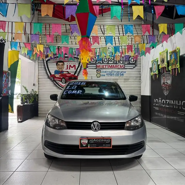 Carro Volkswagen Gol 2016 1.0 TEC City (Flex) 4p