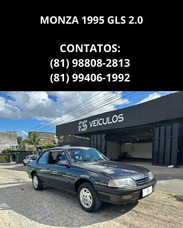 Carro Chevrolet Monza 1995 Sedan GLS 2.0 EFi (Aut)