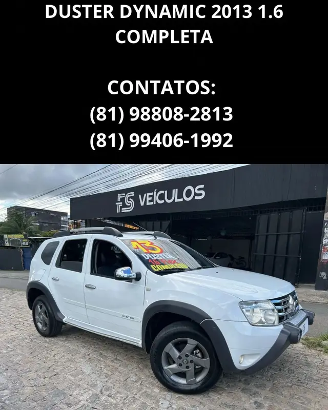 Carro Renault Duster 2013 1.6 16V Dynamique (Flex)