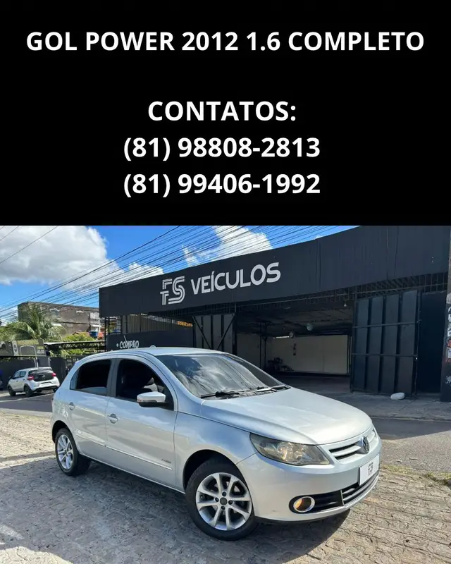 Carro Volkswagen Gol 2012 Power 1.6 (G5) (Flex)