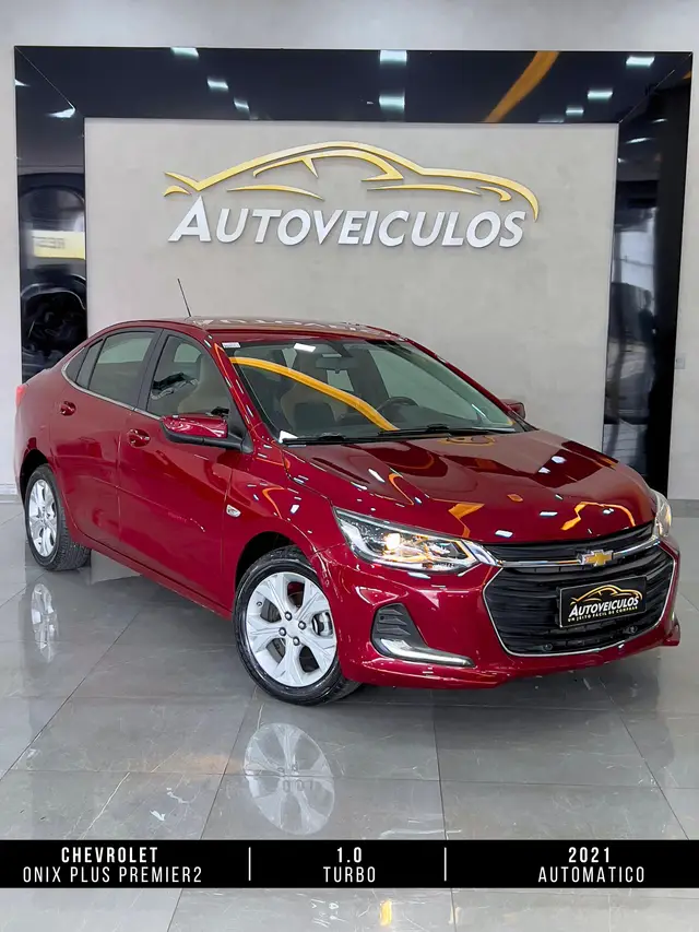 Carro Chevrolet Onix Plus 2021 1.0 Premier II Turbo Flex (Aut)