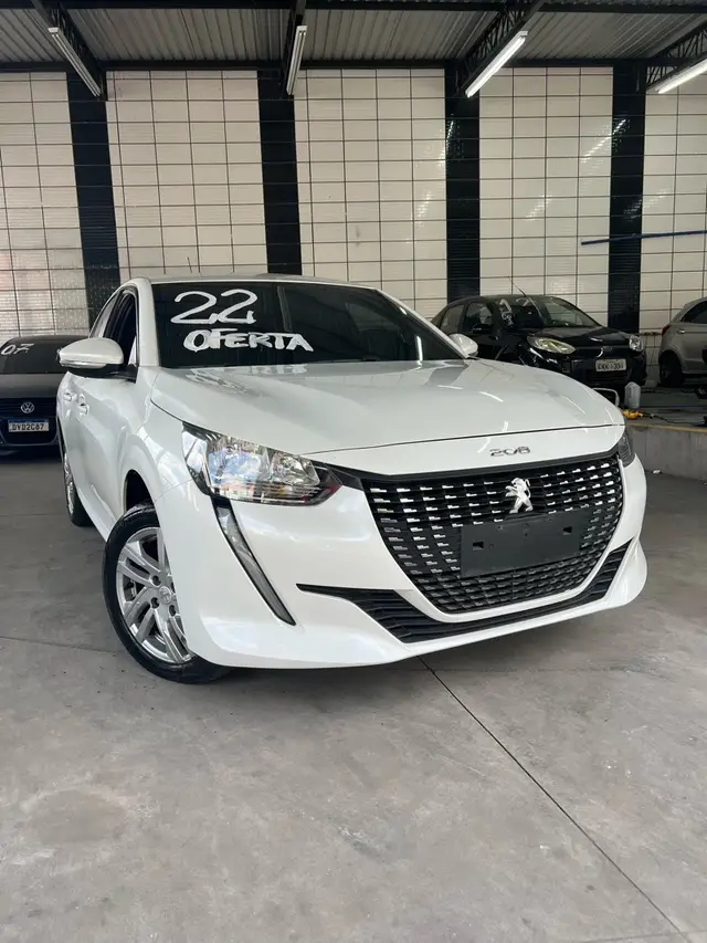 Carro Peugeot 208 2022 Active 1.6 Flex 16V 5p Aut.