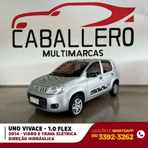 Carro Fiat Uno 2014 Vivace 1.0 8V (Flex) 2p
