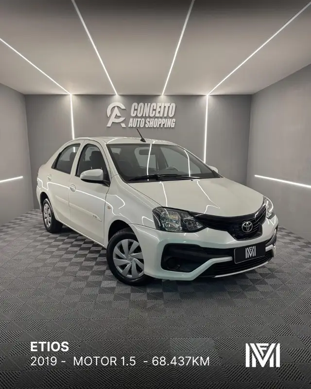 Carro Toyota Etios Sedan 2019 X 1.5 (Flex)