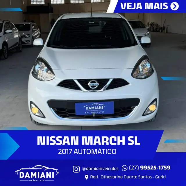 Carro Nissan March 2017 1.6 16V SL CVT (Flex)