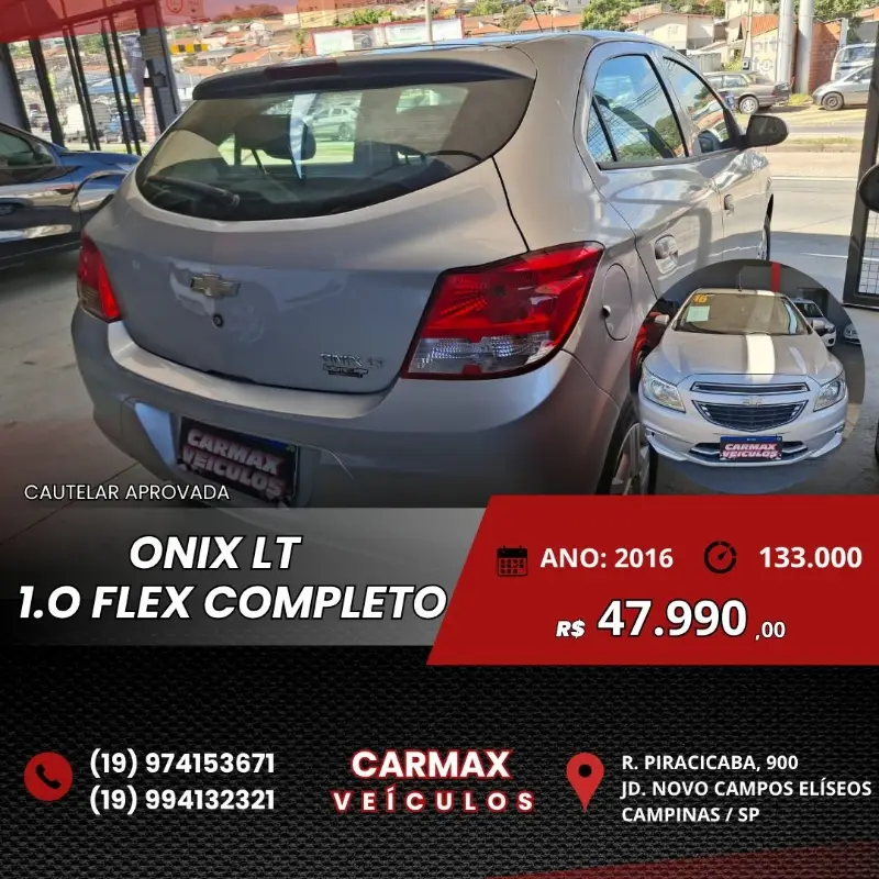 Chevrolet Onix 1.0 LT SPE/4