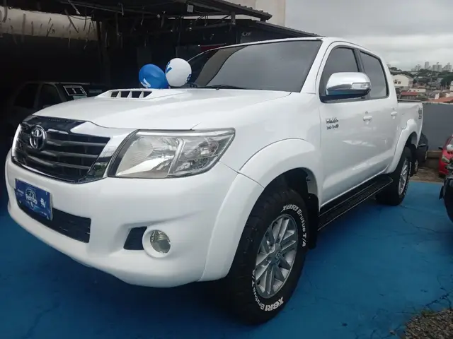 Carro Toyota Hilux Cabine Dupla 2012 Hilux 3.0 TDI 4x4 CD SRV (Aut)