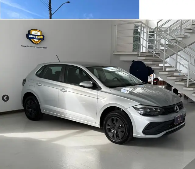 Carro Volkswagen Polo 2024 Track 1.0 Flex 12V 5p
