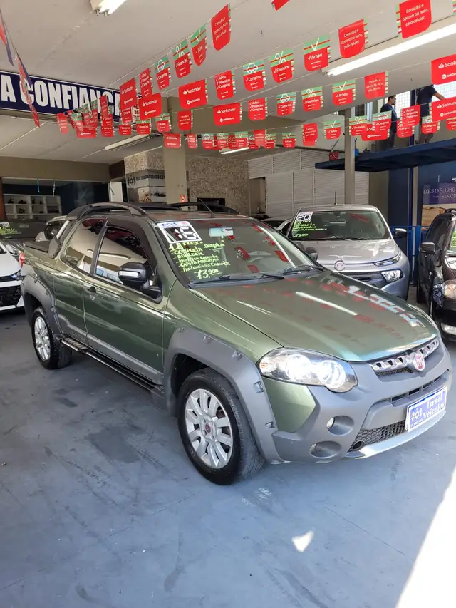 Carro Fiat Strada 2016 Adv.1.8 16V Dualogic Flex CD