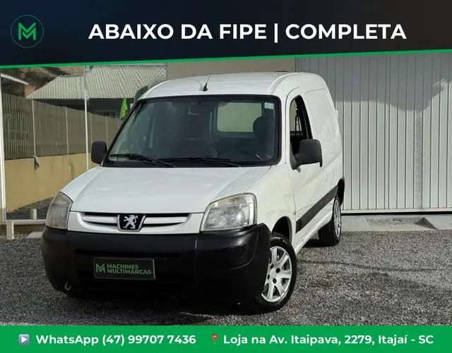 Carro Peugeot Partner 2015 Furgão Porta Lateral 1.6 16V (Flex)