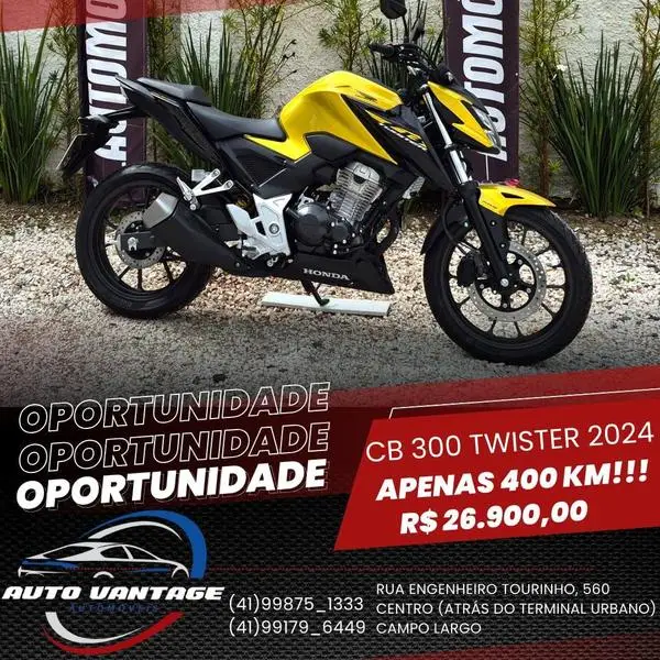 Carro Honda CB 300F Twister 2023 (ABS)