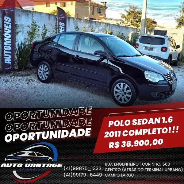 Carro Volkswagen Polo 2011 1.6 E-Flex