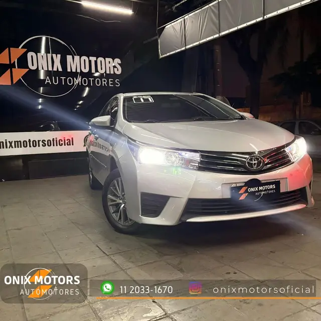Carro Toyota Corolla 2017 1.8 Dual VVT GLi Multi-Drive (Flex)