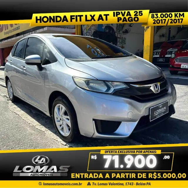 Carro Honda Fit 2017 1.5 16v LX CVT (Flex)