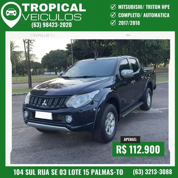 Carro Mitsubishi L200 Triton Sport 2018 Sport 2.4 GLS 4WD (Aut)