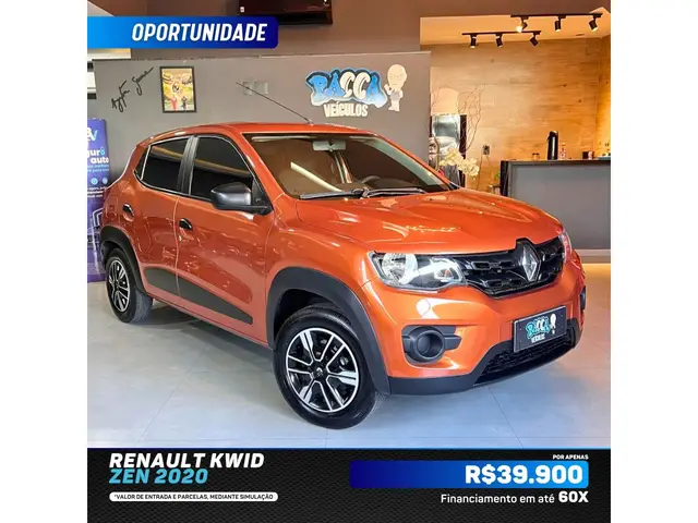 Carro Renault Kwid 2020 ConnecTV 1.0 12v SCe (Flex)