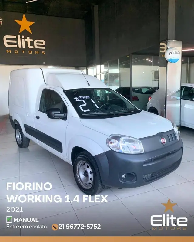 Carro Fiat Fiorino 2021 Furgão 1.4 Working (Flex)