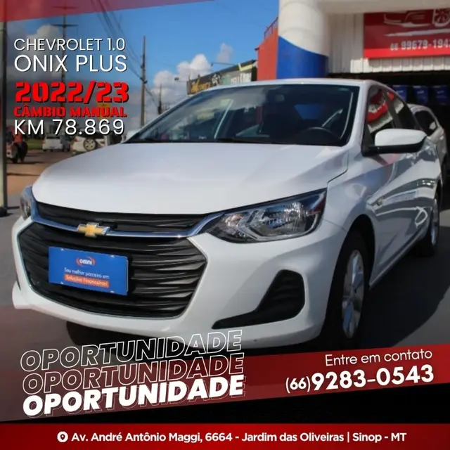 Carro Chevrolet Onix Plus 2023 LT 1.0
