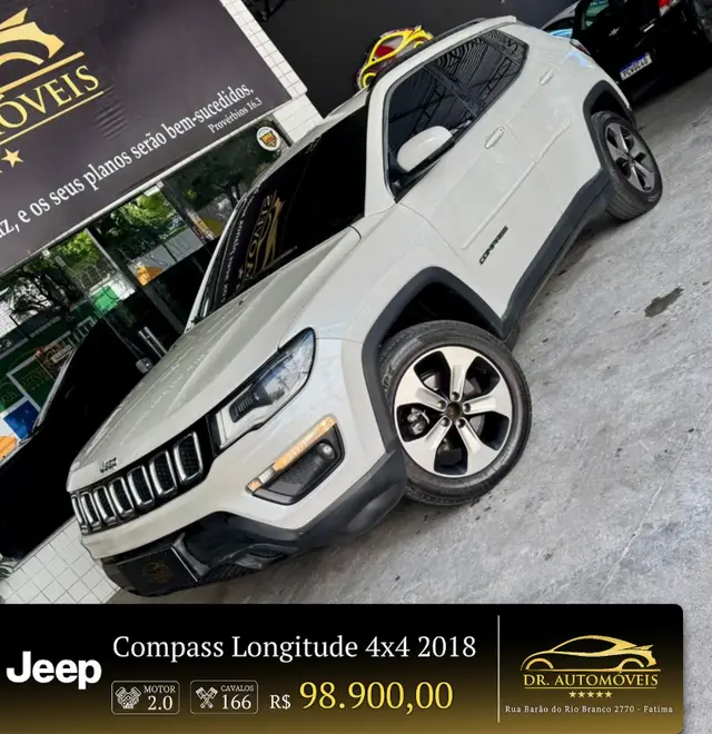 Carro Jeep Compass 2018 2.0 Limited (Aut) (Flex)