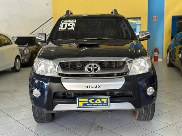 Carro Toyota Hilux Cabine Dupla 2009 Hilux SRV 4x4 3.0 (cab. dupla)