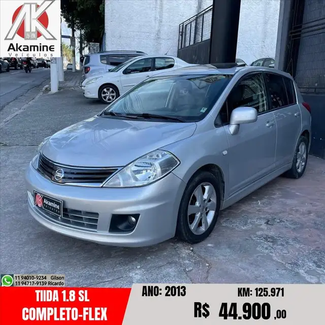 Carro Nissan Tiida 2013 SL 1.8 (flex) (aut)