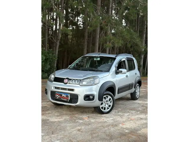 Carro Fiat Uno 2015 Way 1.0 8V (Flex) 4p