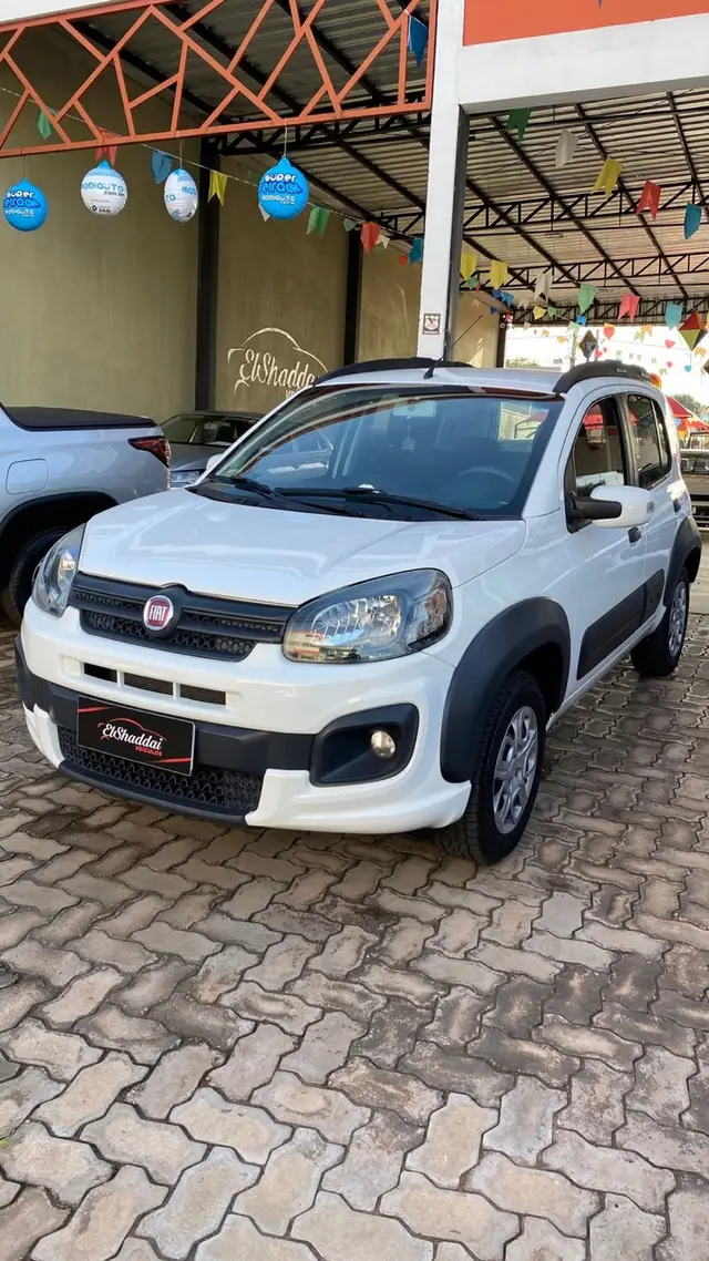 Carro Fiat Uno 2017 Way 1.3 Firefly (Flex)