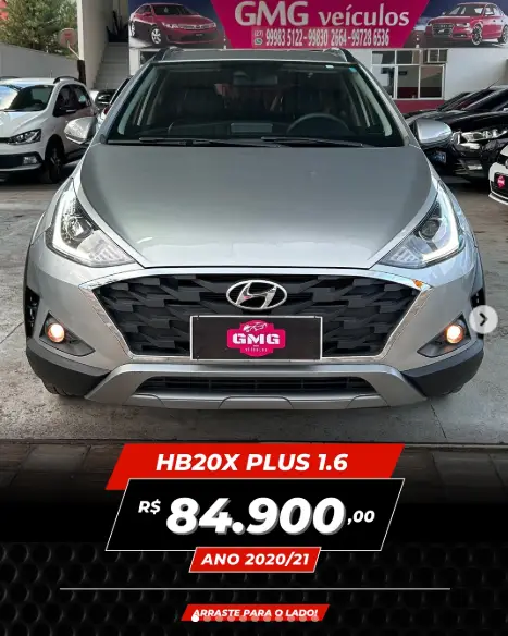 Carro Hyundai HB20X 2022 Diamond Plus Bluelink 1.6 (Aut) (Flex)
