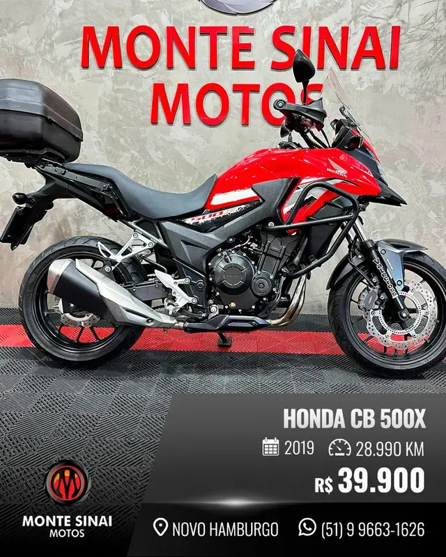 Carro Honda CB 500X 2019 (ABS)