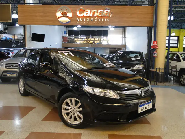 Carro Honda Civic 2014 New  LXS 1.8 16V i-VTEC (Aut) (Flex)