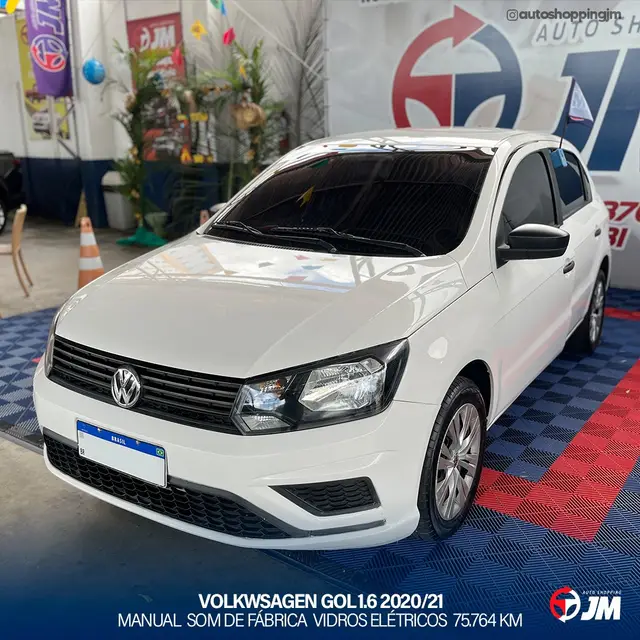 Carro Volkswagen Gol 2021 1.6 (Flex)
