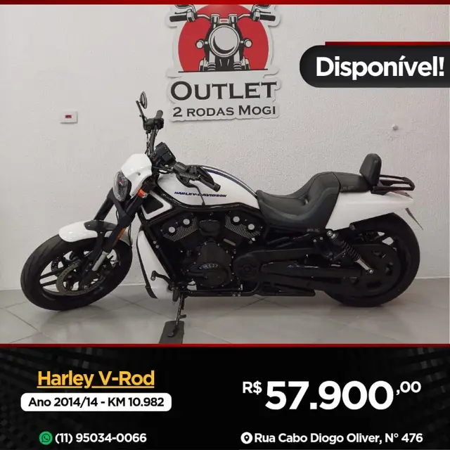 Carro Harley-Davidson V Rod Custom 2014 Night Rod Special