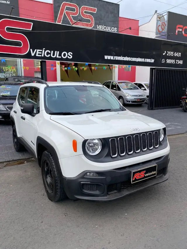 Carro Jeep Renegade 2016 1.8 4x2 (Aut) (Flex) (PCD)