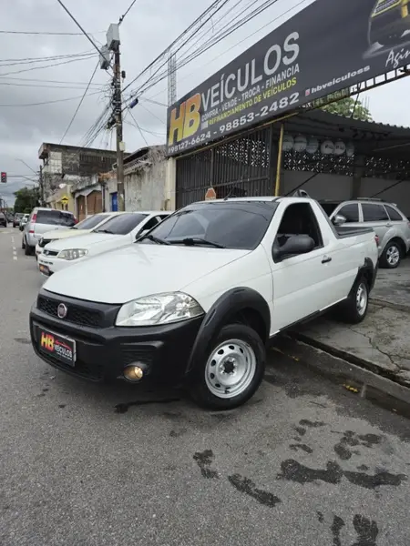 Carro Fiat Strada 2018 Hard Working 1.4 (Flex) (Cabine Simples)