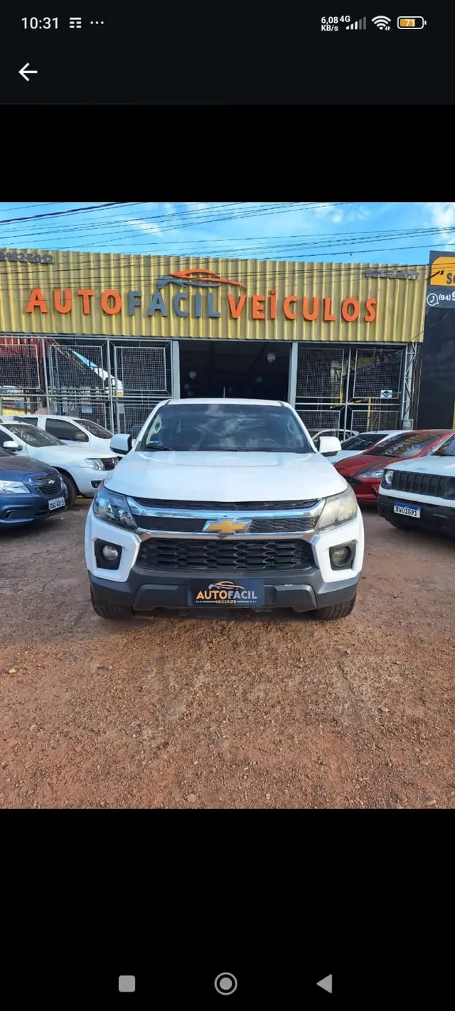 Carro Chevrolet S10 Cabine Dupla 2021 S10 2.8 CTDI LT 4WD (Diesel)