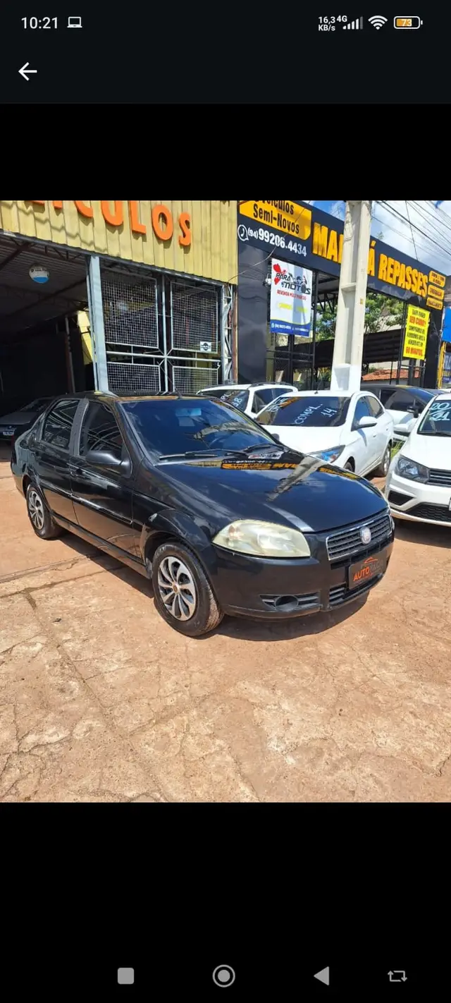 Carro Fiat Siena 2010 EL 1.0 8V (Flex)