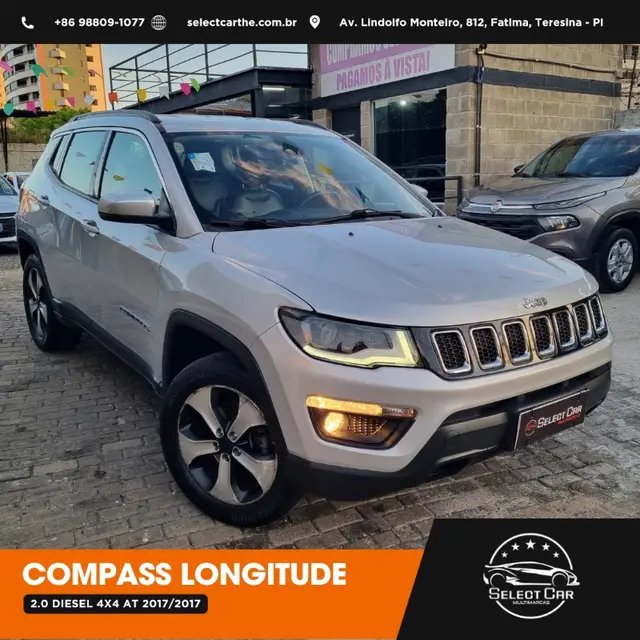 Carro Jeep Compass 2017 2.0 TDI Longitude 4WD (Aut)