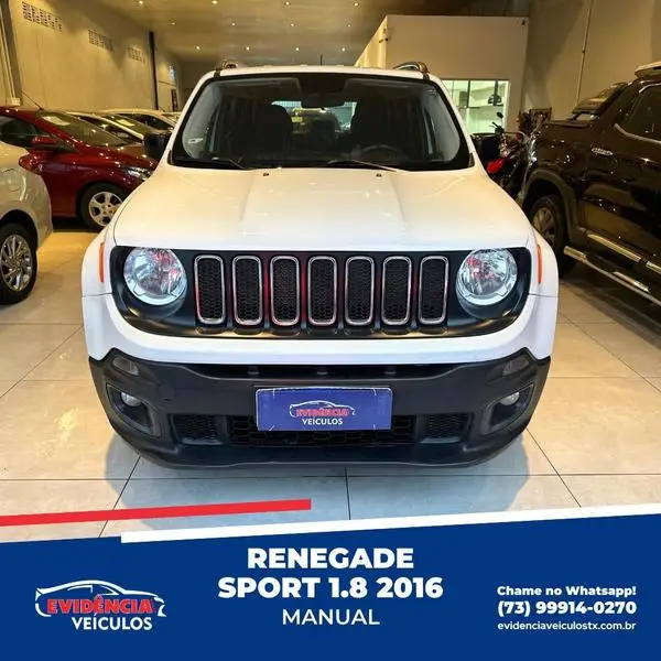 Carro Jeep Renegade 2016 Sport 1.8 4x2 (Flex)