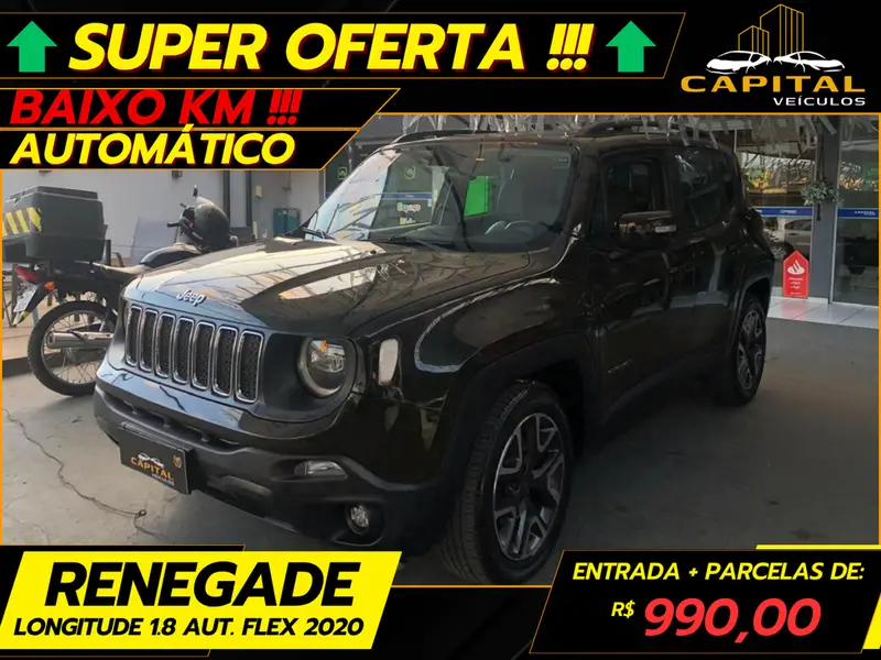 Jeep Renegade Longitude 1.8 4x2 (Aut) (Flex)