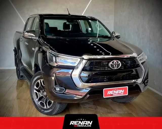 Carro Toyota Hilux Cabine Dupla 2021 SR 2.7 CD 4x2 (Flex) (Aut)