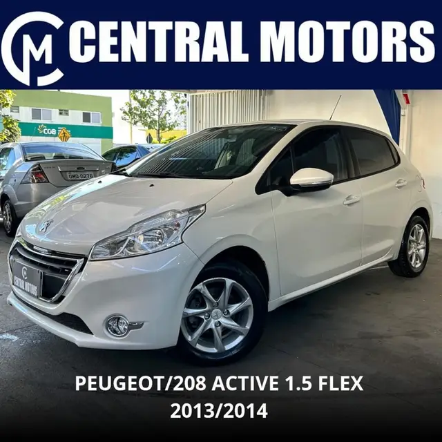 Carro Peugeot 208 2014 Active Pack 1.5 8V (Flex)
