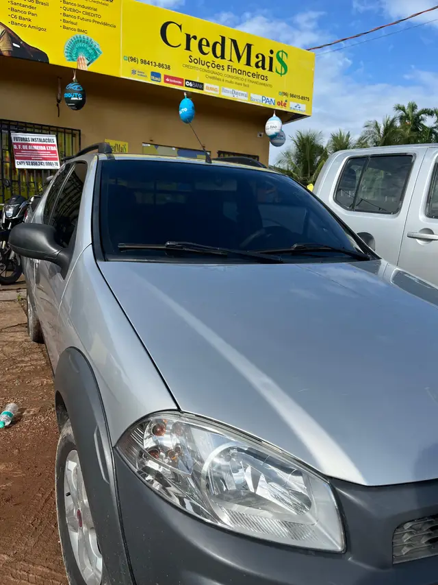 Carro Fiat Strada 2017 Hard Working 1.4 (Flex) (Cabine Dupla)