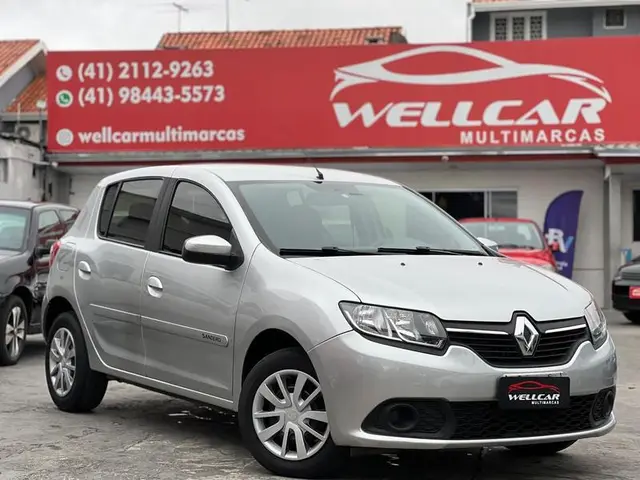 Carro Renault Sandero 2016 Authentique Hi-Power 1.0 16V (Flex)