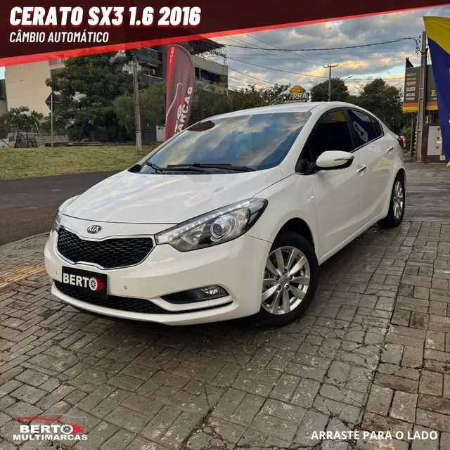 Carro Kia Cerato 2016 SX 1.6 (Aut) (Flex)