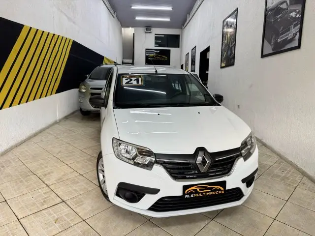 Carro Renault Logan 2021 Life 1.0 12V SCe (Flex)