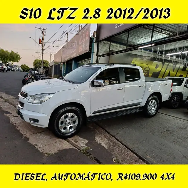 Carro Chevrolet S10 Cabine Dupla 2013 S10 LTZ 2.8 diesel (Cab Dupla) 4x2 (Aut)