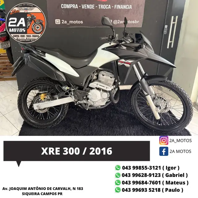 Carro Honda XRE 300 2015 (Flex)