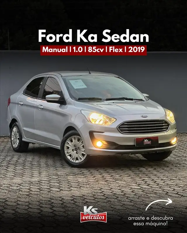 Carro Ford Ka Sedan 2019 SE 1.0 (Flex)