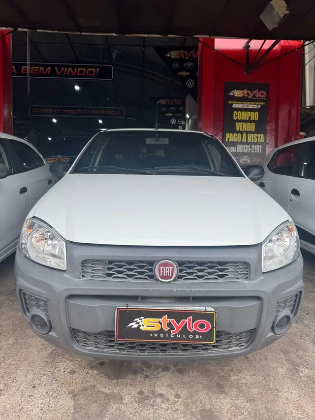 Carro Fiat Strada 2019 Hard Working 1.4 (Flex) (Cabine Dupla)