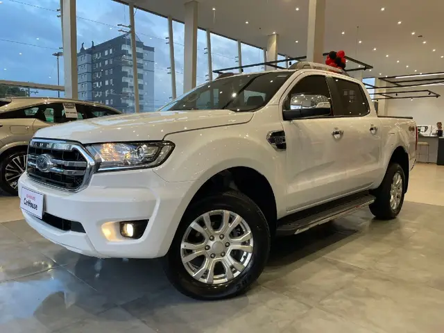Carro Ford Ranger Cabine Dupla 2021 XLT 3.2 Turbodiesel 20V 4x4 (Aut)